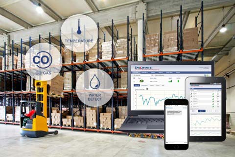Monnit Sensor for Warehouse Monitoring