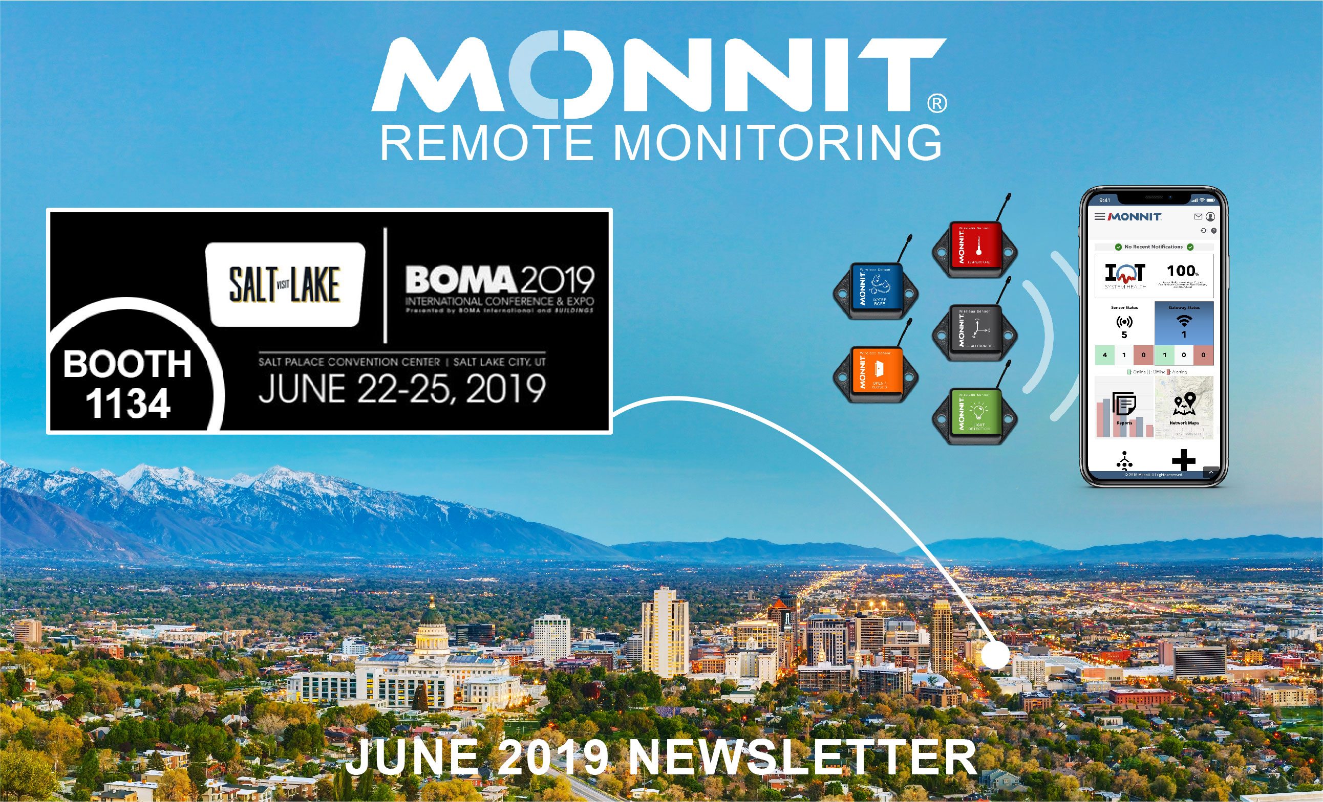 Monnit Monthly Newsletter - June 2019