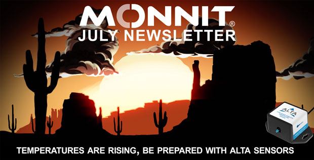 Monnit Monthly Newsletter - July 2019