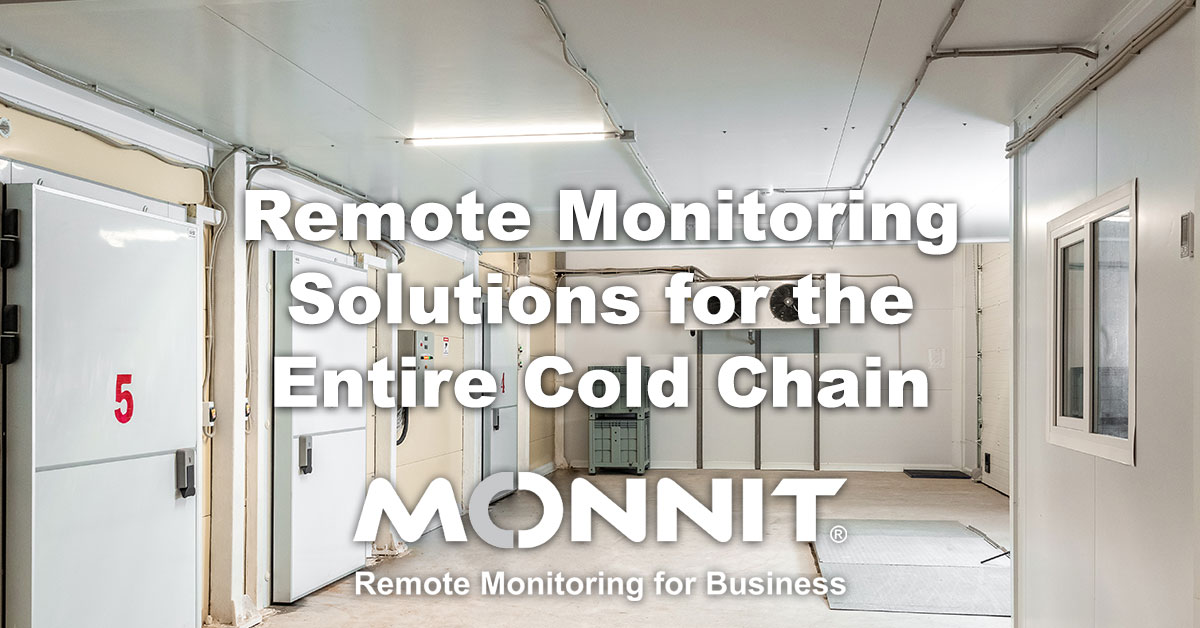 Cold Chain Remote Temperature Monitoring