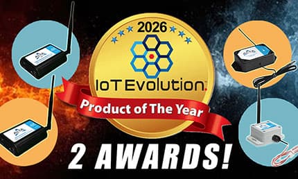 Monnit wins two 2026 IoT Evolution Product of the Year Awards for temperature sensors and Ethernet g