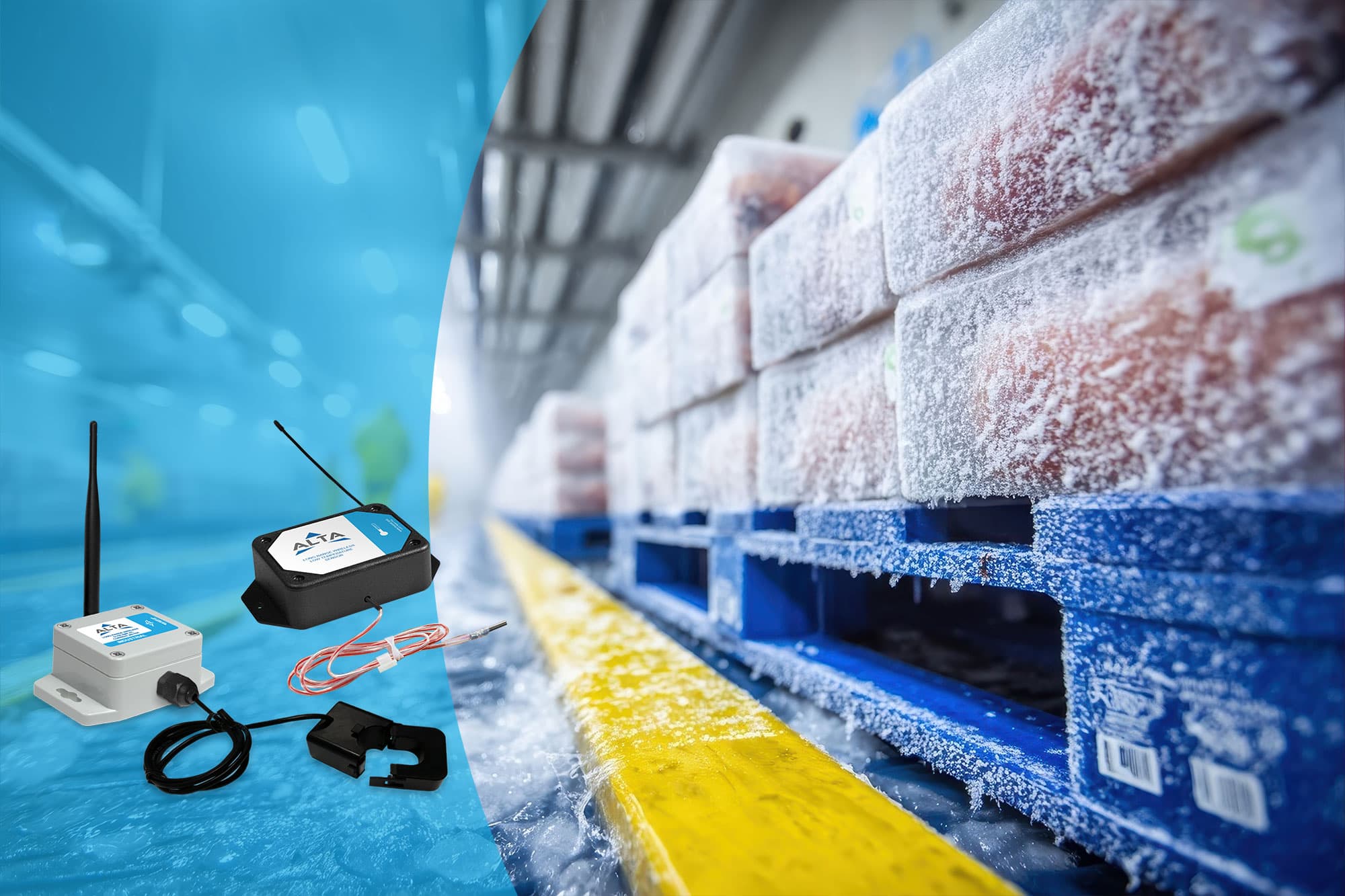 commercial refrigeration monitoring sensors